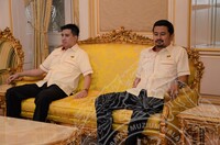 LAWATAN KERABAT SULTAN SELANGOR KE PAMERAN RAJA KITA.