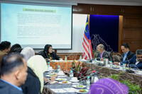 SESI LAWATAN KERJA YANG BERHORMAT SENATOR SARAWASTHY KANDASAMI, TIMBALAN MENTERI PERPADUAN NEGARA KE JMM