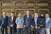 KUNJUNGAN HORMAT KEDUTAAN TAJIKISTAN DI BILIK PETALA INDERA, JMM.