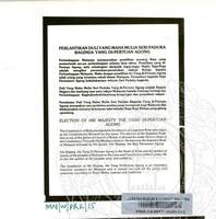 NOTA PENERANGAN DAN PAMERAN RAJA KITA 1980