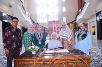 Lawatan Pengerusi Jemaah Tertinggi dan Ahli-ahli Badan Kebajikan Keluarga Angkatan Tentera (BAKAT) Darat