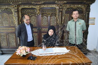 KUNJUNGAN HORMAT KEPADA DATUK KETUA PENGARAH JMM DARI LEMBAGA MUZIUM NEGERI SEMBILAN