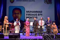 MAJLIS ANUGERAH PERKHIDMATAN CEMERLANG 2019 SEKTOR KEBUDAYAAN PERINGKAT ZON TENGAH KEMENTERIAN PELANCONGAN SENI DAN BUDAYA MALAYSIA DI ISTANA BUDAYA