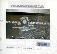 PEMBUKAAN RASMI PAMERAN KOMANWEL KINI 11.10.1989