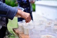 GOTONG ROYONG BUBUR LAMBUK DI SURAU AL- FALAH