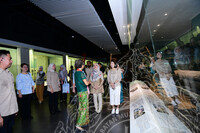 LAWATAN DELEGASI ISTERI PANGLIMA TENTERA LAUT SINGAPURA KE MUZIUM NEGARA