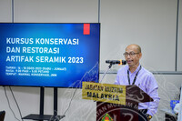 KURSUS KONSERVASI DAN RESTORASI SERAMIK 2023