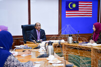 KUNJUNGAN KHIDMAT NASIHAT DARIPADA PENGURUS BESAR TAMAN WARISAN MELAYU, LEMBAGA WARISAN NEGARA SINGAPURA