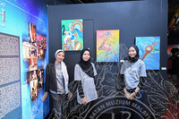 MAJLIS PERASMIAN PAMERAN SENI DAN PERSEMBAHAN ART SHOW MUZIK SENI PENDIDIKAN & UNITI