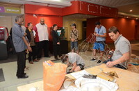 KERJA-KERJA PERSIAPAN PAMERAN KAZAKSTAN GOLDEN MAN