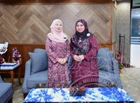 KUNJUNGAN HORMAT MUZIUM MUZIK KE ISTANA BUDAYA