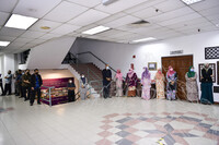 MAJLIS PERSARAAN PUAN ZALEHA BINTI TASRIB DIHADAPAN BILIK DATO KP