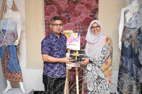 MAJLIS PERASMIAN PAMERAN DYECO TEXTILE EXPLORATION OF NATURAL DYES