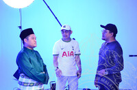 PRA PERSEDIAAN DAN FOTO DISEBALIK TABIR SESI RAKAMAN VIDEO PENGUKUHAN PROGRAM IPIM SECARA PENDIDIKAN & PEMBELAJARAN MAYA.