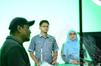 PRA PERSEDIAAN DAN FOTO DISEBALIK TABIR SESI RAKAMAN VIDEO PENGUKUHAN PROGRAM IPIM SECARA PENDIDIKAN & PEMBELAJARAN MAYA.