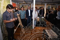MAJLIS PERASIMAN PAMERAN REMINI SCENCES OF ORIGINS UNFOLDING CULTURA NARRATIVES EXHIBITION,PAMERAN UITM DAN MTN