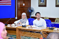 LAWATAN PENSYARAH DARI KOLEJ PENGAJIAN SENI KREATIF UiTM SHAH ALAM KE GALERI MUZIK