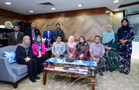 KUNJUNGAN HORMAT MUZIUM MUZIK KE ISTANA BUDAYA