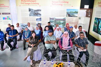 LAWATAN RASMI YB MENTERI PERPADUAN NEGARA DI MUZIUM SUNGAI LEMBING