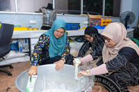 PROGRAM JOM KACAU BUBUR ASYURA ANJURAN SURAU AL FALAH, PKSR DAN PUSPANITA