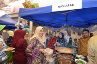 PERASMIAN PAMERAN ALHARAMAIN  DAN MAJLIS  RAMAH MESRA BERSAMA PENGGIAT INDUSTRI PELANCONGAN