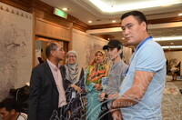 KERJA-KERJA PERSIAPAN PAMERAN KAZAKSTAN GOLDEN MAN