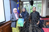 LAWATAN KERJA RASMI INTERNATIONAL ISLAMIC UNIVERSITY MALAYSIA ( ITUM) KE JMM