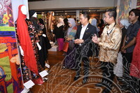 MAJLIS PERASIMAN PAMERAN REMINI SCENCES OF ORIGINS UNFOLDING CULTURA NARRATIVES EXHIBITION,PAMERAN UITM DAN MTN