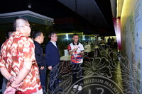 LAWATAN MR. GUAN JUN, MAJOR GENERAL OF THE EQUIPMENT DEVELOPMENT DEPARTMENT, MINISTRY OF NATIONAL DEFENSE OF CHINA DAN DELEGASI KE MUZIUM NEGARA