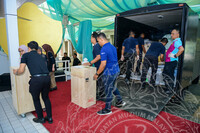 MENGAMBIL GAMBAR UNTUK PEMBUBARAN PAMERAN RAJA KITA