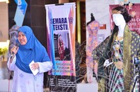 Program Semarak@Tekstil 2022 di Dataran Muzium Negara