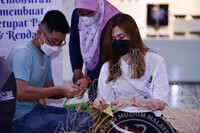 PROGRAM MEMORI RAMADAN DAN SYAWAL MUZIUM NEGARA, DEMO MENGANYAM KETUPAT