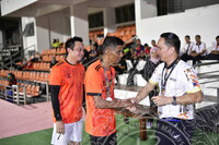 HMA2023 - PERLAWANAN PERSAHABATAN BOLA SEPAK DI STADIUM NEGERI SARAWAK