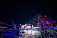 MAJLIS PERARAKAN KAPAL BERHIAS SEMPENA KEMERDEKAAN SARAWAK KE60 DI PESISIRAN KUCHING WATERFRONT