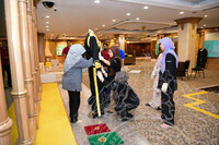 MENGAMBIL GAMBAR UNTUK PEMBUBARAN PAMERAN RAJA KITA