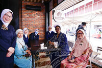 PERASMIAN PAMERAN BIDAN DAN MAJLIS RAMAH MESRA AIDILFITRI