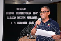 BENGKEL SEKTOR PERMUZIUMAN 2023 JABATAN MUZIUM MALAYSIA