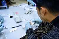 LAWATAN SAMBIL BELAJAR KE JMM OLEH PELAJAR PROGRAM SIJIL SENI KREATIF ASWARA (SSKA) - SIJIL ASAS PENGURUSAN WARISAN