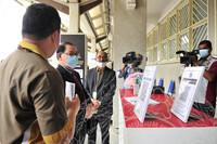 LAWATAN TIM. MENTERI MOTAC( YB DATUK DR. JEFFREY G.KITINGAN)  KE MUZIUM NEGARA SEMPENA PEMBUKAAN SEMULA MUZIUM-MUZIUM DIBWH JAB. MUZIUM MALAYSIA