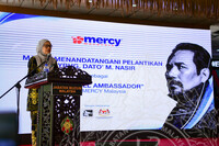 MAJLIS MENANDATANGI PERLANTIKAN YBHG.DATO M.NASIR SEBAGAI GOODWILL AMBASSADOR BAGI MERCY MALAYSIA