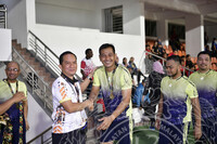 HMA2023 - PERLAWANAN PERSAHABATAN BOLA SEPAK DI STADIUM NEGERI SARAWAK