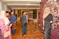 MAJLIS APRESIASI & PERASMIAN PAMERAN SULAIMAN GHANI PENGIAT SENI TEKSTIL MALAYSIA