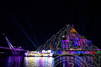 MAJLIS PERARAKAN KAPAL BERHIAS SEMPENA KEMERDEKAAN SARAWAK KE60 DI PESISIRAN KUCHING WATERFRONT