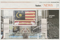 New Straits Times_21-Aug-2020_ms 7_Historic Flag
