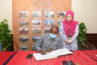 LAWATAN KERJA RASMI KEDUTAAN THE UNITED REPUBLIC OF TANZANIA KE MUZIUM NEGARA