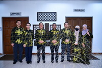 LAWATAN KERJA YBHG DATUK KSU KEMENTERIAN PERPADUAN NEGARA KE JMM