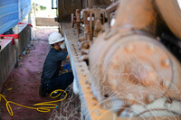 BENGKEL KONSERVASI LOKOMOTIF WAP 531.01