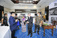 LAWATAN TIM. MENTERI MOTAC( YB DATUK DR. JEFFREY G.KITINGAN)  KE MUZIUM NEGARA SEMPENA PEMBUKAAN SEMULA MUZIUM-MUZIUM DIBWH JAB. MUZIUM MALAYSIA