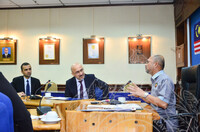 KUNJUNGAN HORMAT KEDUTAAN TAJIKISTAN DI BILIK PETALA INDERA, JMM.