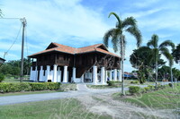 FASAD BANGUNAN RUMAH PENGAWAL KESELAMATAN NGAH IBRAHIM (KAPTEN SPEEDY)